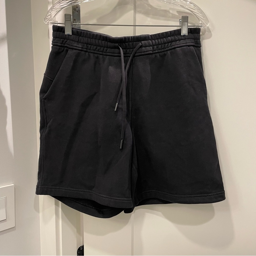 lululemon athletica Black Drawstring Lounge Shorts